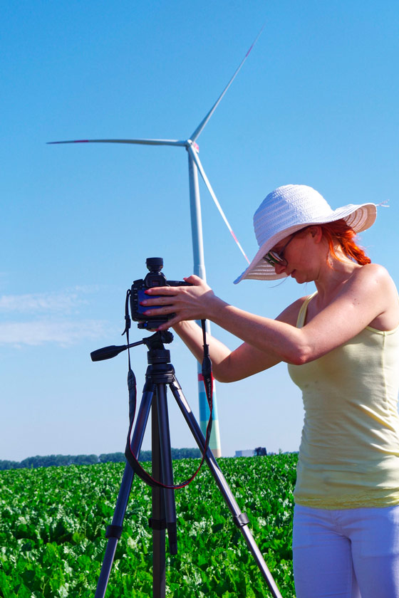EnergieSüdwest AG, Strom, Fotoshooting, Aufbau