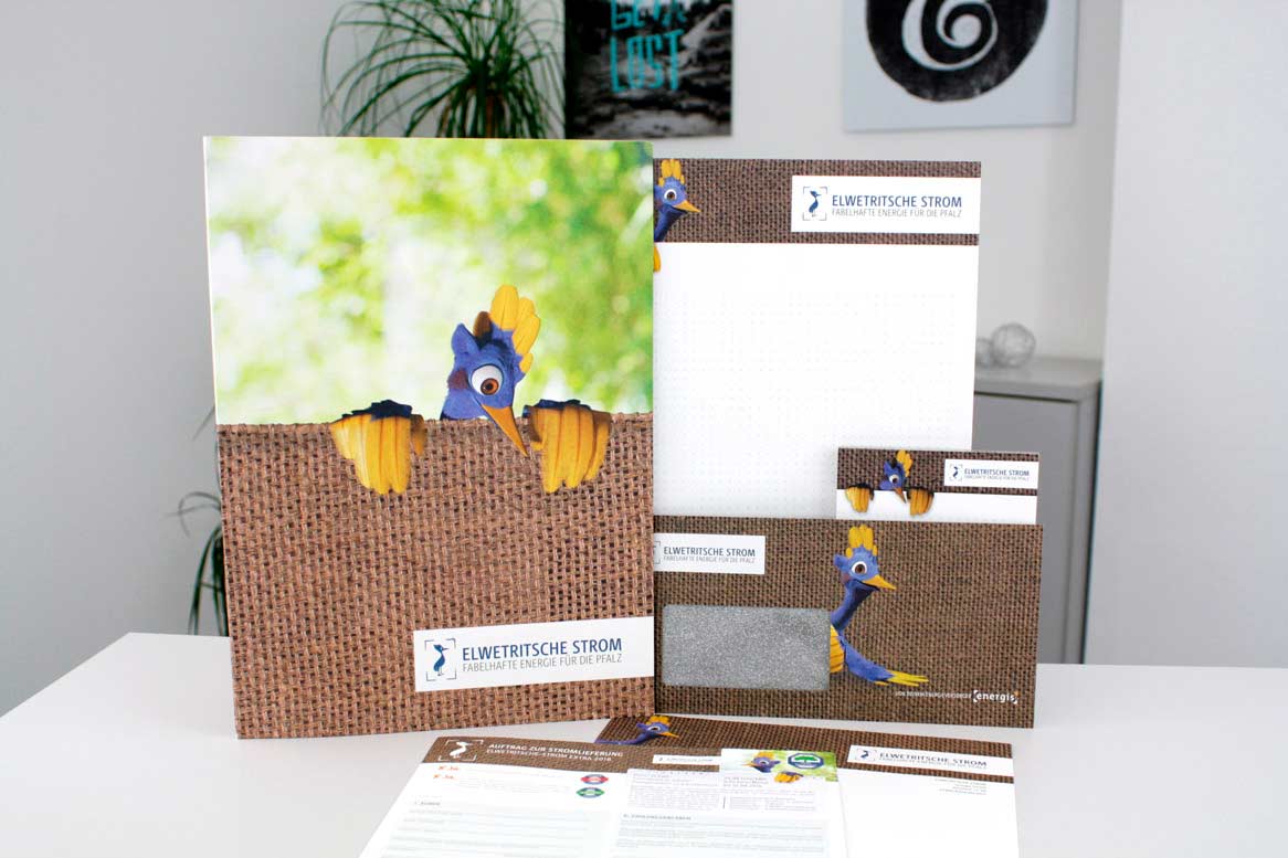 Elwetritsche Strom Give-Aways von energis