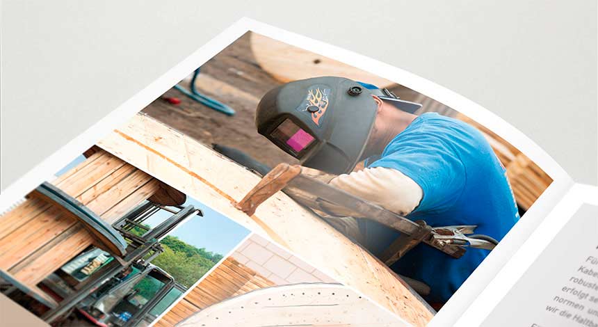 Kuntz Sägewerk, Industriepaletten24, Broschüre