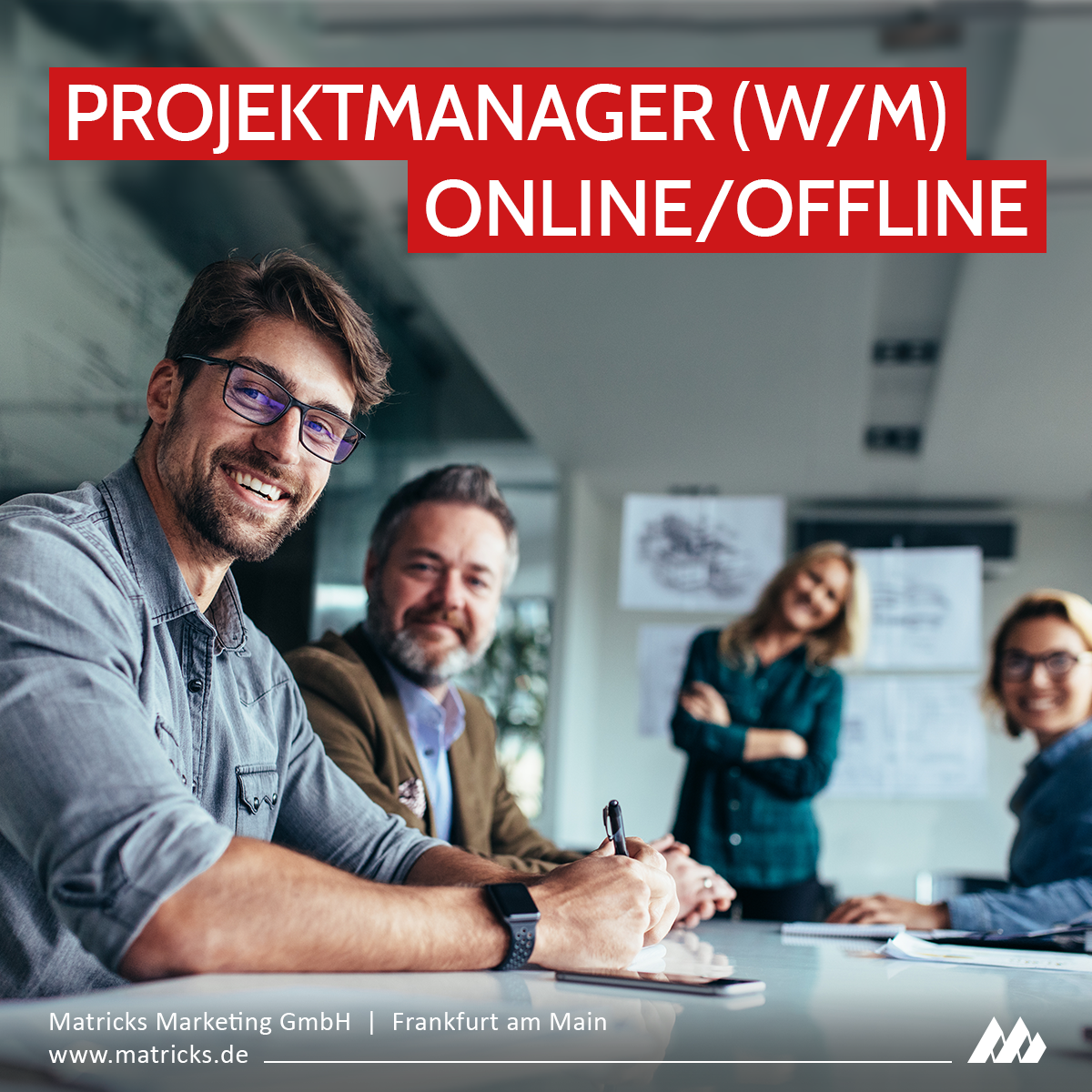 Stellenausschreibung Projektmanagement Werbeagentur Frankfurt